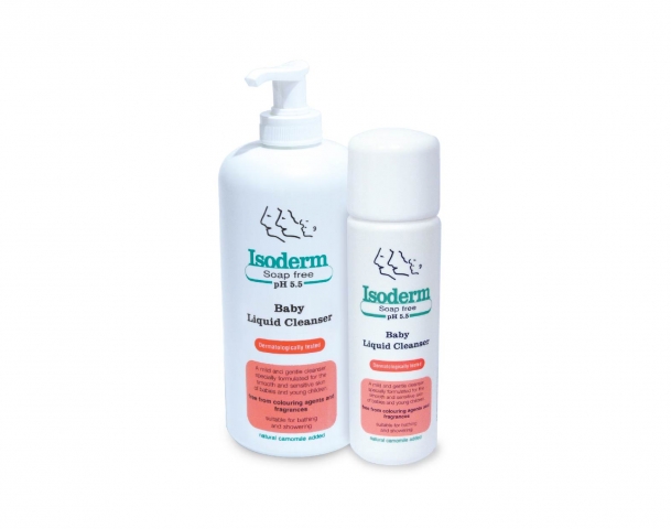 isoderm baby liquid cleanser